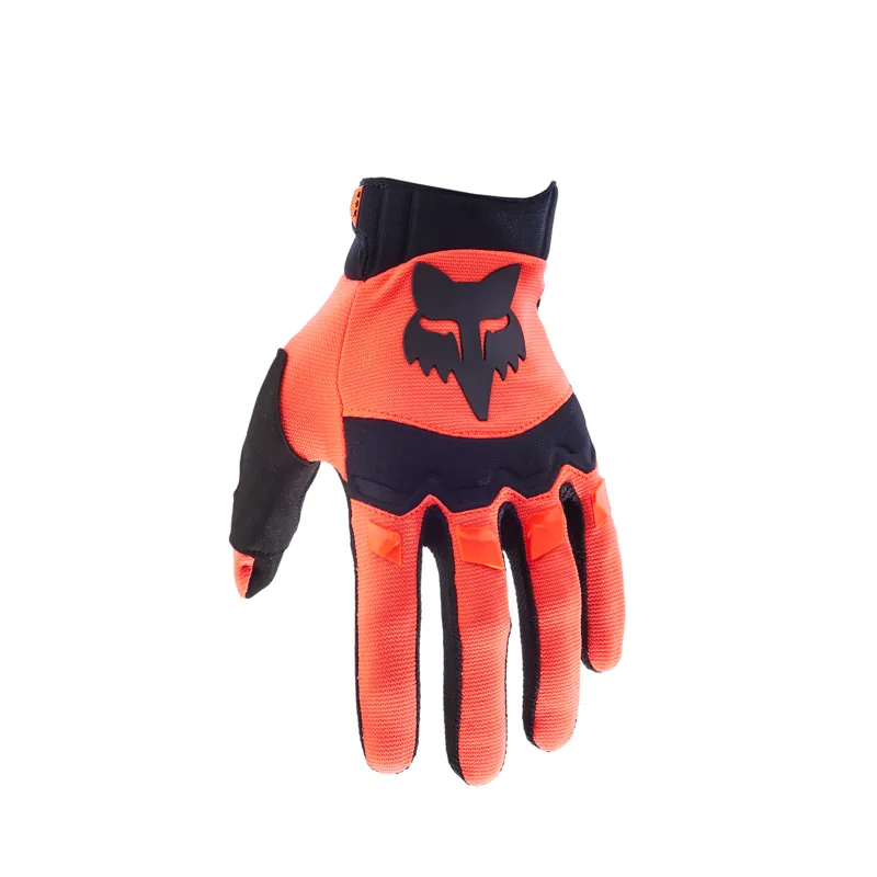 Fox Racing Dirtpaw Full Finger Gloves in Fluorescent Orange